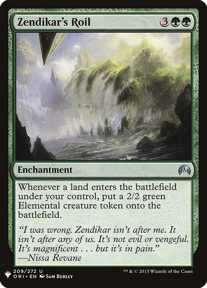 Zendikar’s Roil (ESP)