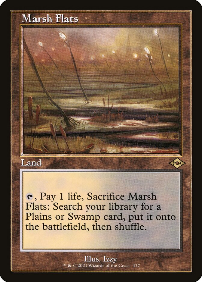Marsh Flats (Retro Frame) (Foil) (ING)