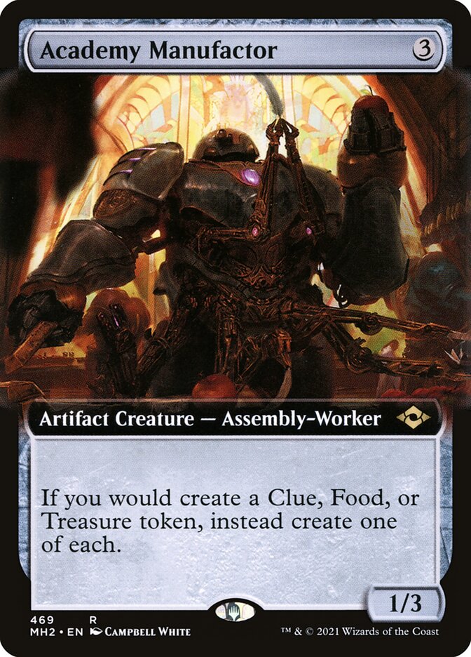Academy Manufactor (Extended Art) (Foil) (ING)