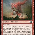 Amped Raptor (Foil) (ESP)