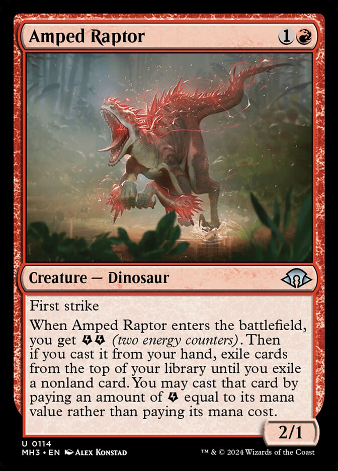 Amped Raptor (Foil) (ESP)