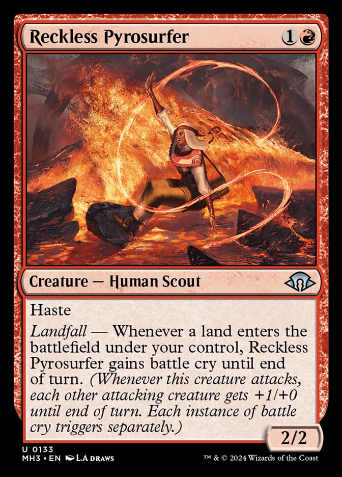Reckless Pyrosurfer (ING)