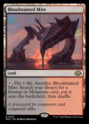 Bloodstained Mire (Foil) (ING)