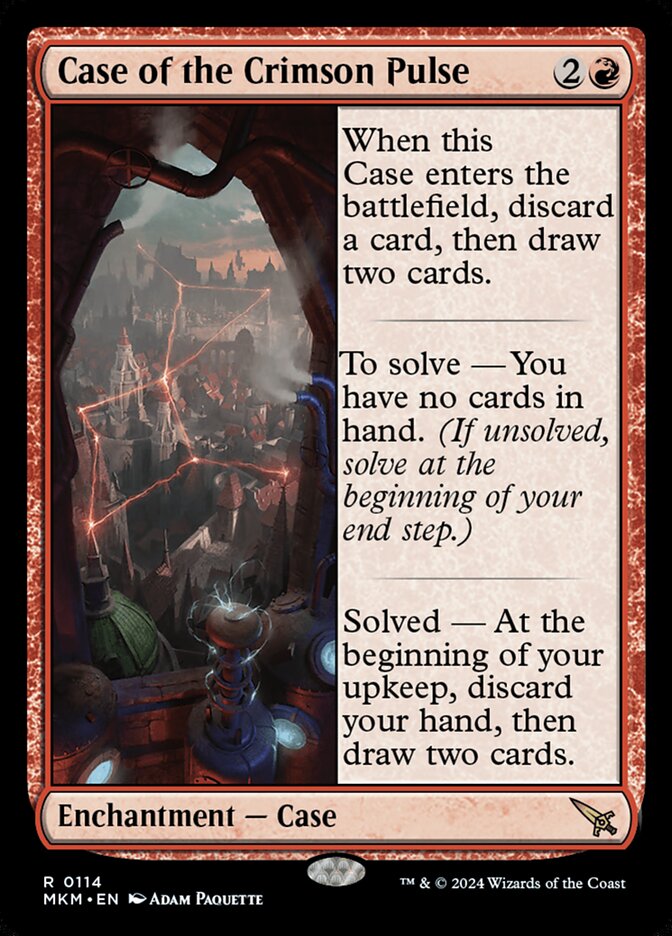 Case of the Crimson Pulse (ESP)