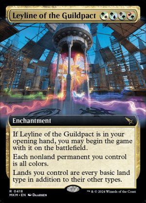 Leyline of the Guildpact (Extended Art) (Foil) (ING)