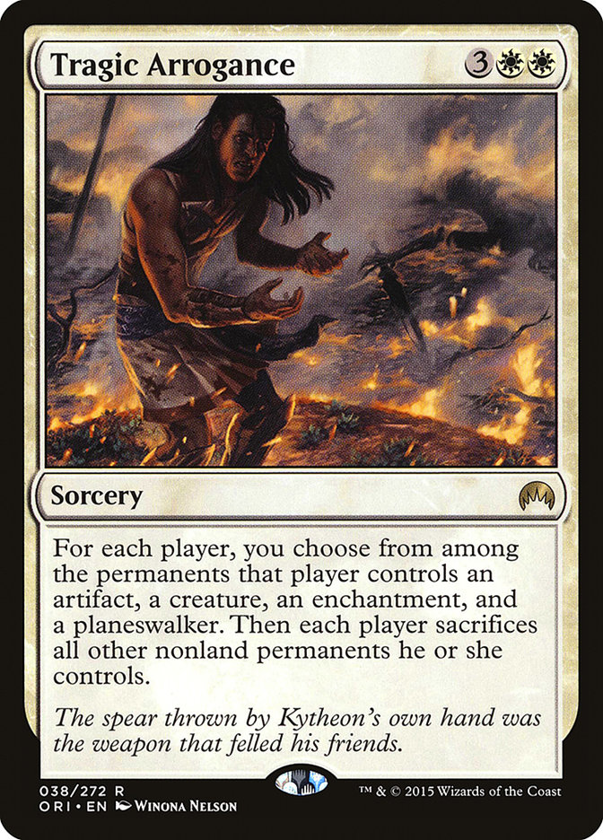 Tragic Arrogance (Foil) (ESP)