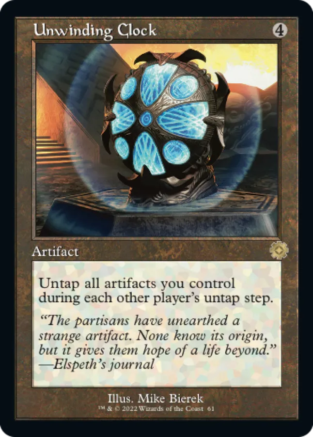 Unwinding Clock (Retroframe) (ING)