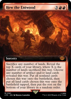 Hew the Entwood (FOIL) (ING)