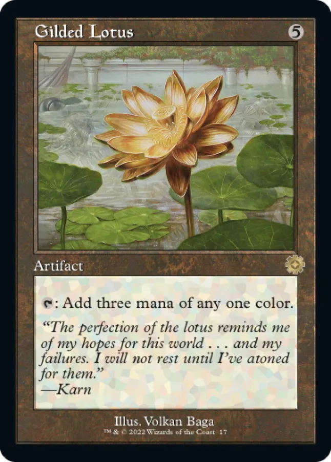 Gilded Lotus (Retroframe) (ING)