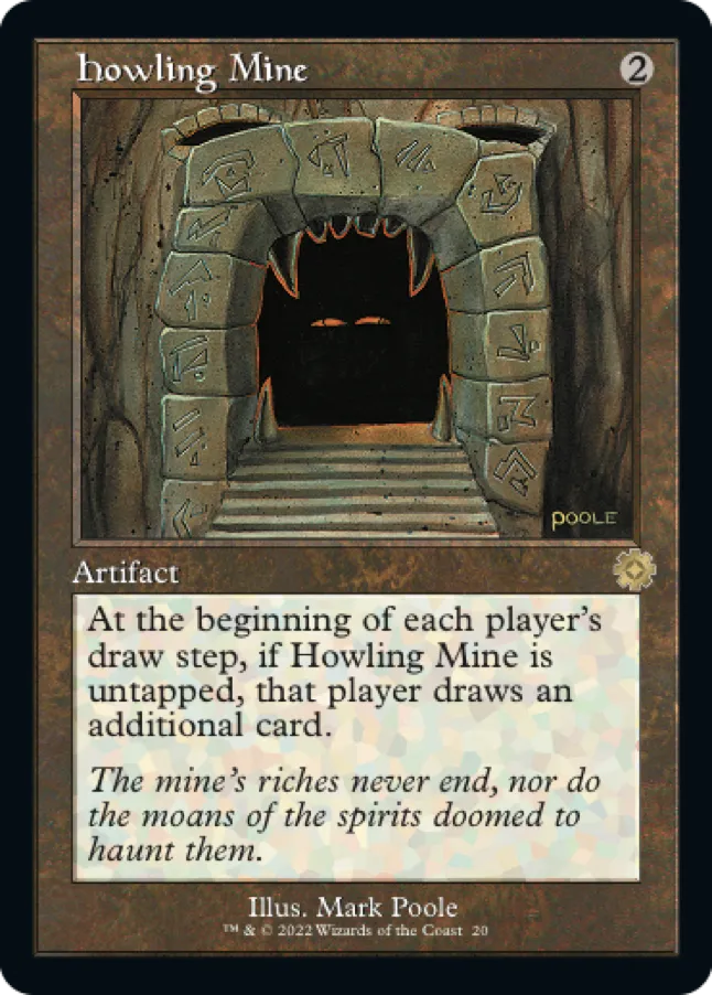 Howling Mine (Retroframe) (ESP)