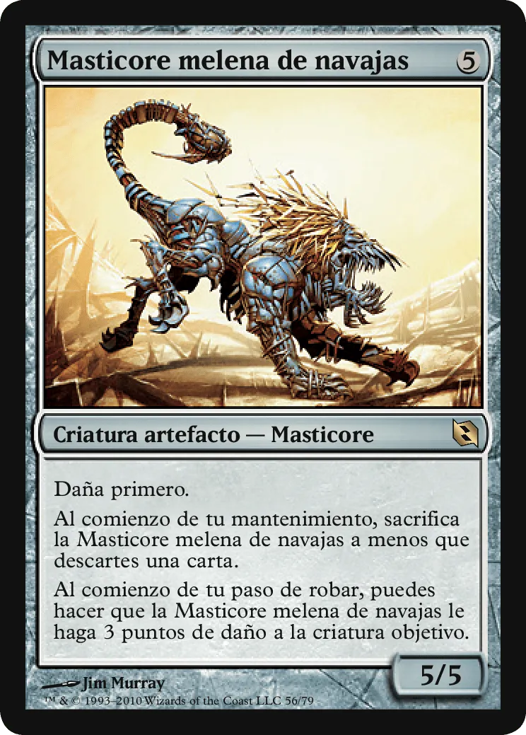 Manticore Melena de Navajas (ESP)