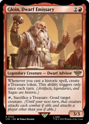 Gloin Dwarf Emissary (ING)