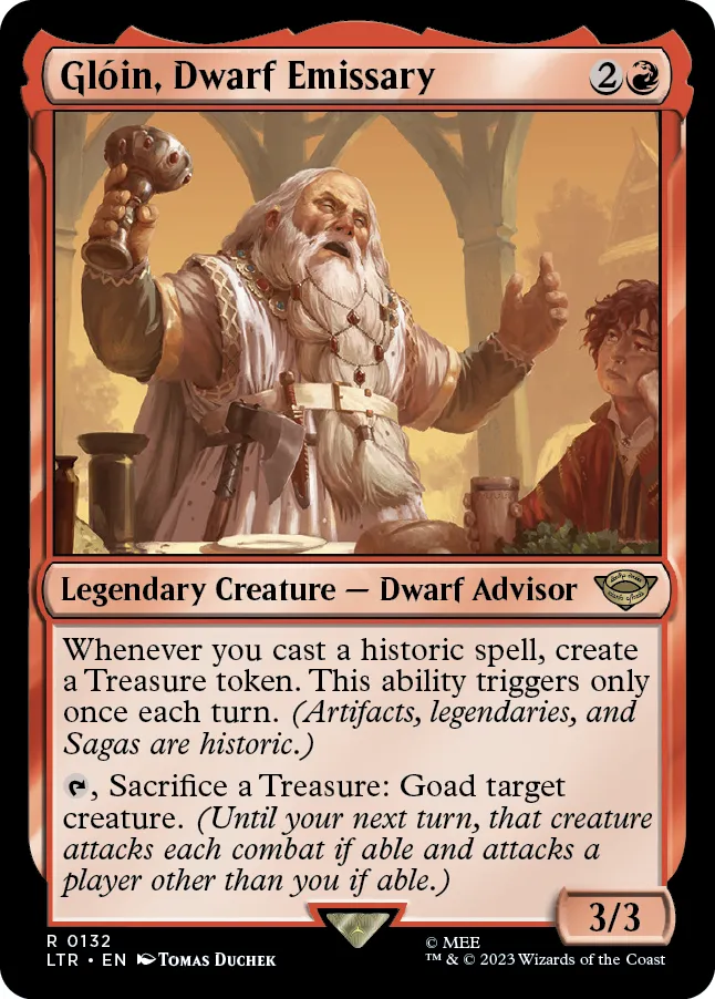 Gloin Dwarf Emissary (FOIL) (ING)
