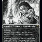 Adeline, Resplendent Cathar FOIL (Eternal Night) (ESP)