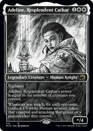 Adeline, Resplendent Cathar FOIL (Eternal Night) (ESP)