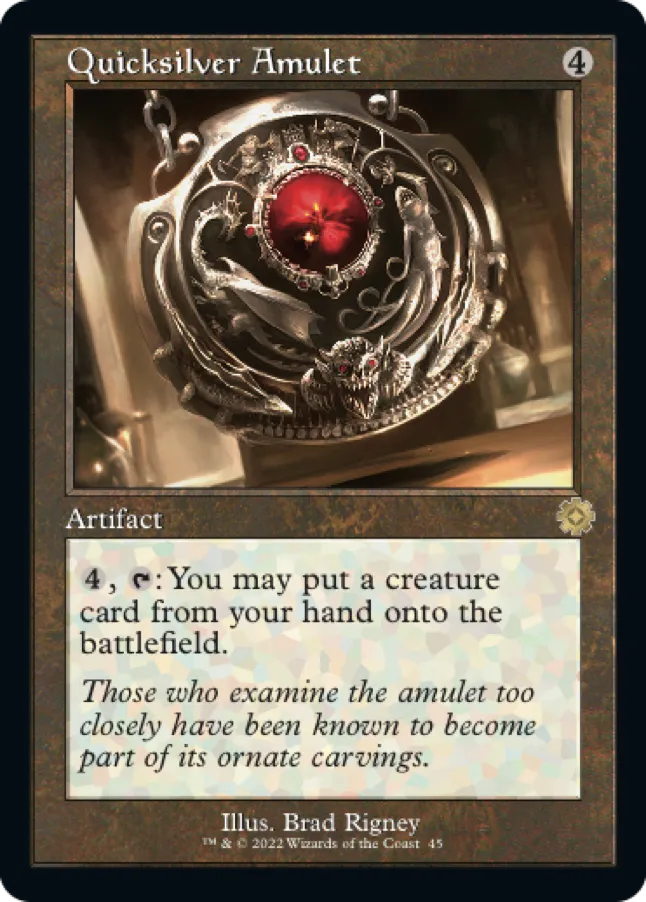 Quicksilver Amulet (Retroframe) (ING)
