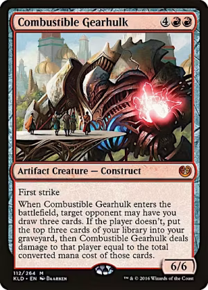 Combustible Gearhulk (CHN)