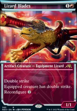 Lizard Blades FOIL (Showcase) (ING)