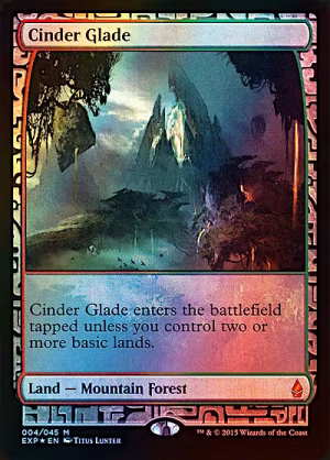 Cinder Glade (BFZ Expedition Foil) (ING)