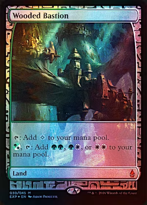 Wooded Bastion (OGW Expedition Foil) (ING)