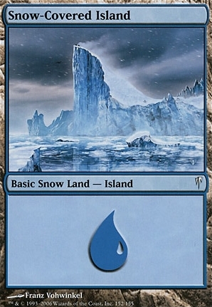 Snow-Covered Island