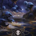 Swamp (Galaxy FOIL) (Borderless) (ING)