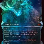 Craterhoof Behemoth FOIL (JP)