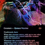 Mardu Siegebreaker FOIL (Borderless) (ING)