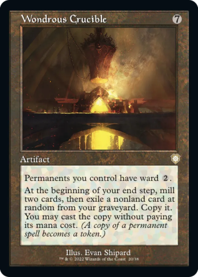 Wondrous Crucible (Retroframe) (ING)