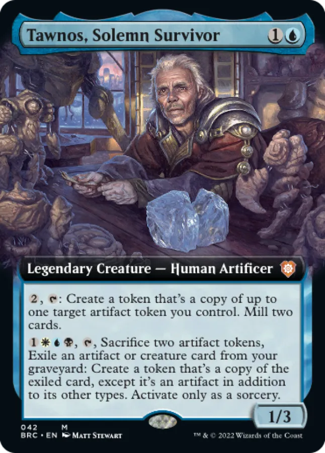 Tawnos, Solemn Survivor (Extended Art) (ING)