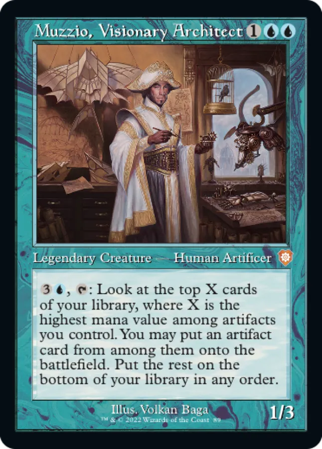 Muzzio, Visionary Architect (Retroframe) (ING)