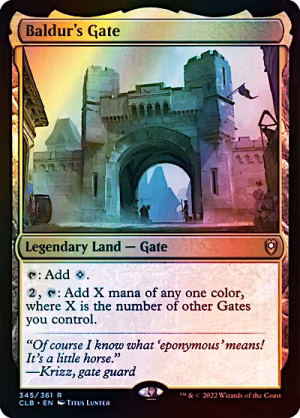 Baldur's Gate (Foil) (ING)
