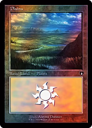Plains (Retroframe) (Foil) (ING)