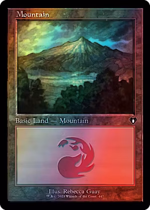 Mountain (Retroframe) (Foil) (ING)