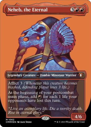 Neheb, the Eternal (Textured Foil) (Borderless) (ING)