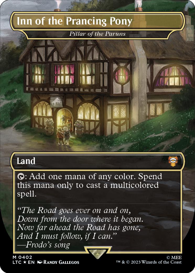 Inn of the Prancing Pony (Surge Foil) (Pillar of the Paruns) (ING)