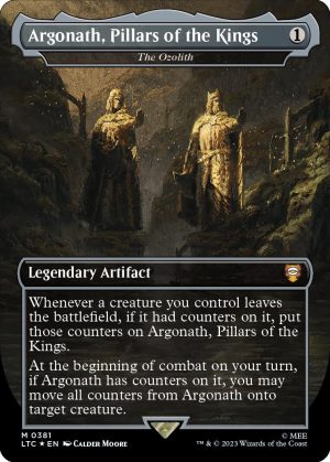 Argonath, Pillars of the Kings FOIL (The Ozolith) (ING)