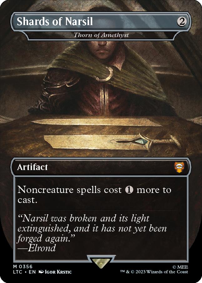 Shards of Narsil (Thorn of Amethyst) (ING)