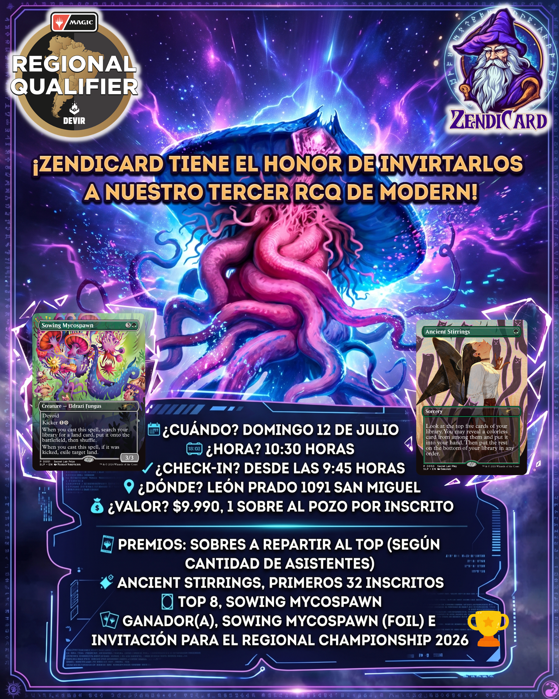 Tercer RCQ Modern en ZendiCard