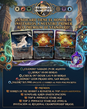Primer RCQ Standard Premium en ZendiCard
