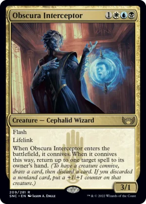 Obscura Interceptor (Foil) (ING)