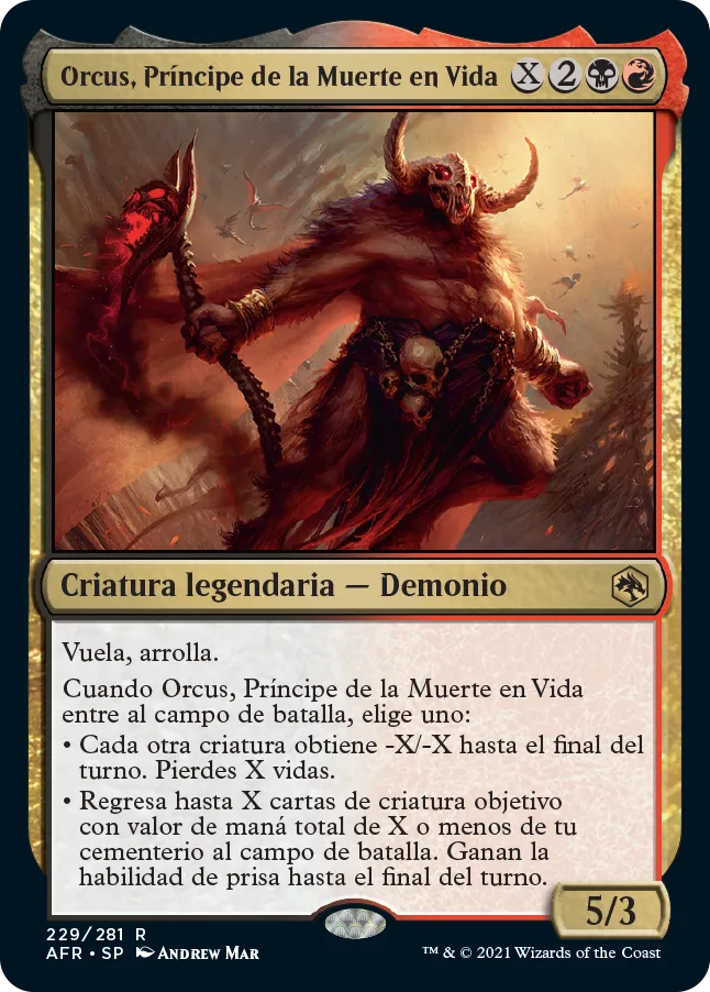 Orcus, Prince of Undead (ESP)