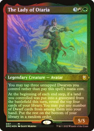 The Lady of Otaria (Etched Foil) (ING)