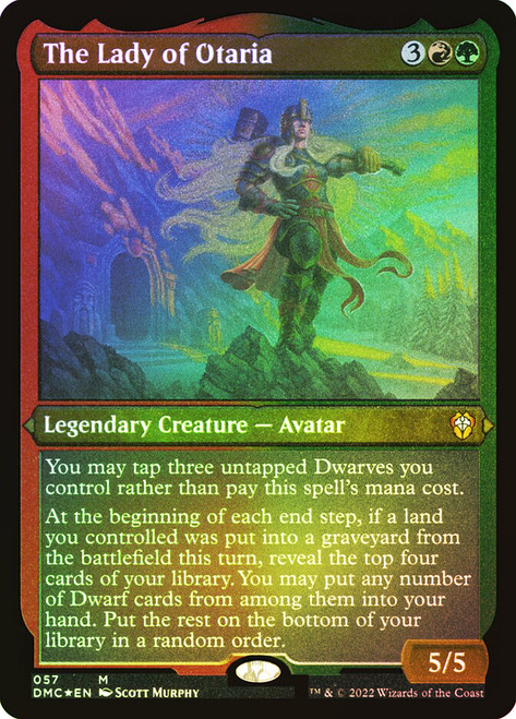 The Lady of Otaria (Etched Foil) (ING)