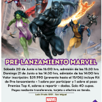 Pre-Lanzamiento Marvel Súper Héroes MTG