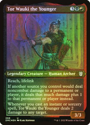 Tor Wauki the Younger (Etched Foil) (ING)