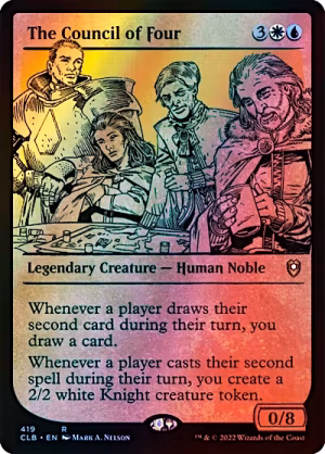 The Council of Four (Showcase) (Foil) (ESP)