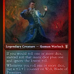 Wyll, Blade of the Frontiers (Etched Foil) (ESP)