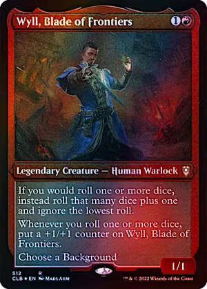 Wyll, Blade of the Frontiers (Etched Foil) (ESP)