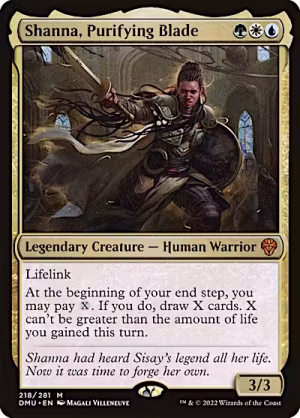 Shanna, Purifying Blade (ING)